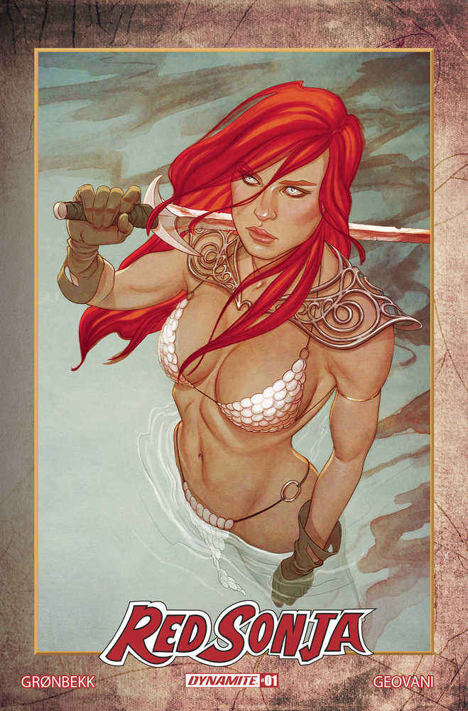 Red Sonja 2023 #1 Cover Zt 10 Copy Foc Variant Edition Frison Modern Icon - Walt's Comic Shop