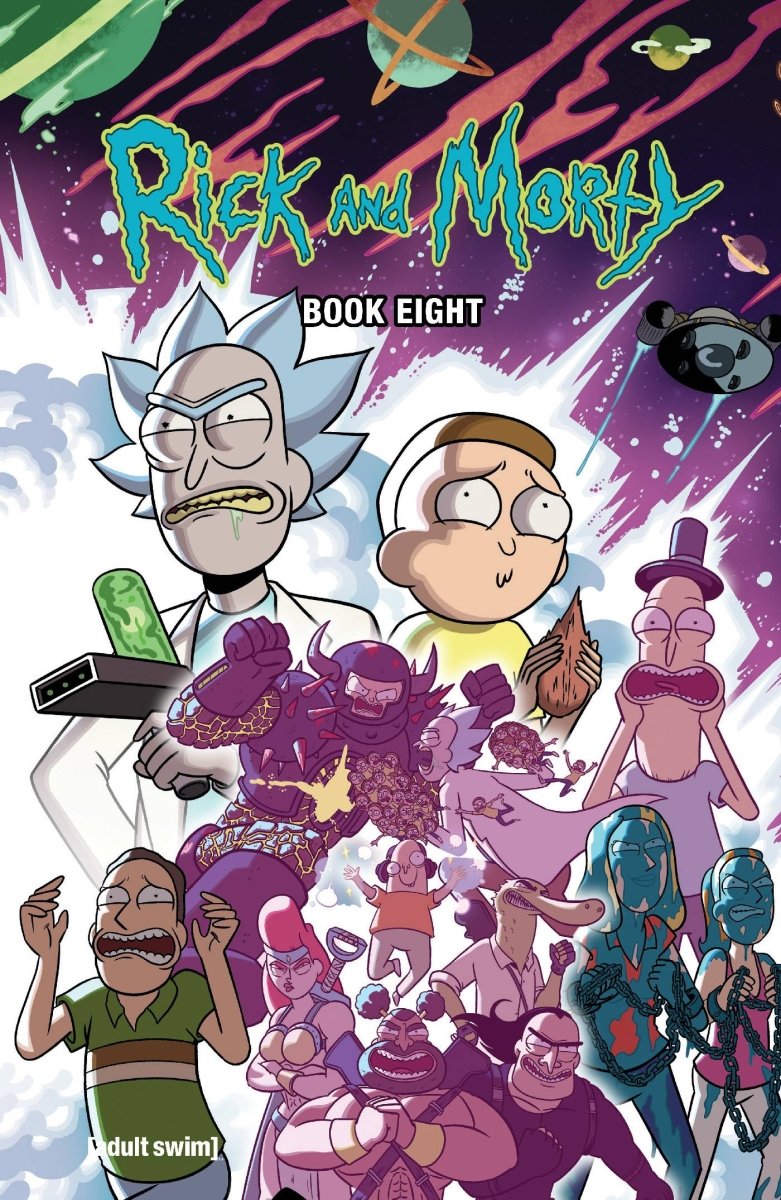 Rick And Morty Book Eight Deluxe Edition HC - Walt's Comic Shop