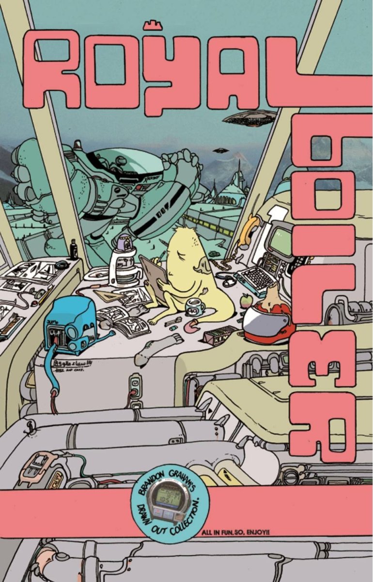 Royalboiler Brandon Graham Drawn Out Collection TP - Walt's Comic Shop