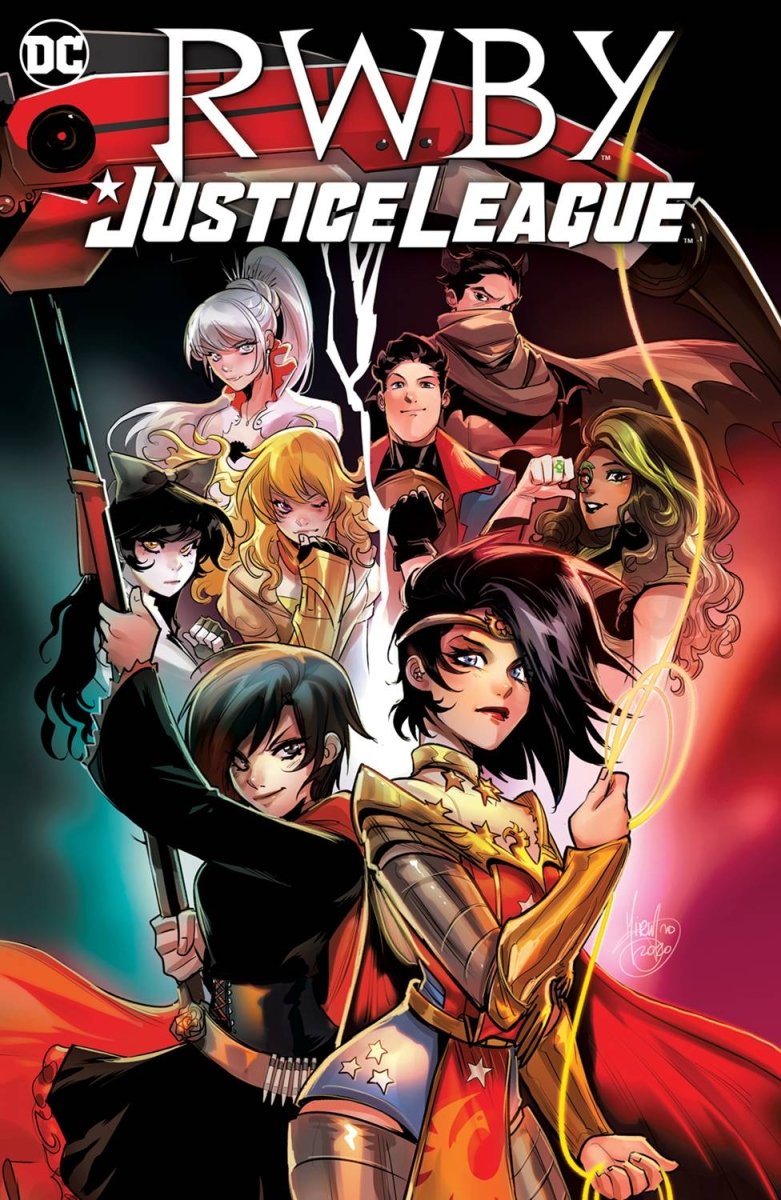 RWBY Justice League TP - Walt's Comic Shop