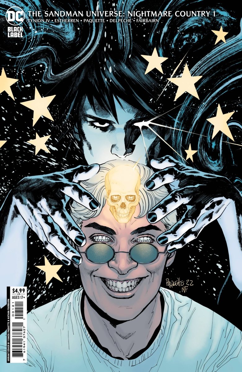 Sandman Universe Nightmare Country #1 Cover B Paquette Card ST - Walt's Comic Shop