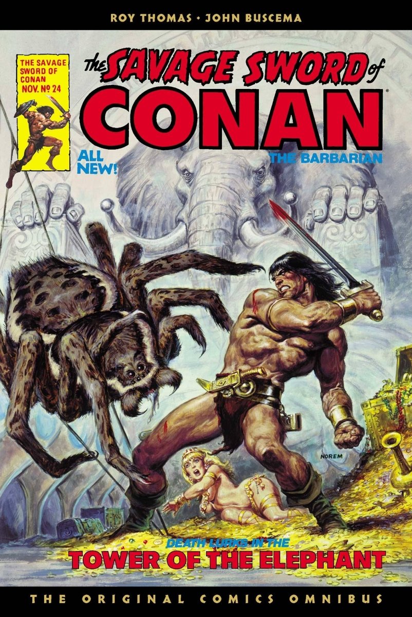 Savage Sword Conan Original Omni DM Ed GN Vol 02 *PREVIEWS PRE-ORDER* *May 8, 2024* - Walt's Comic Shop