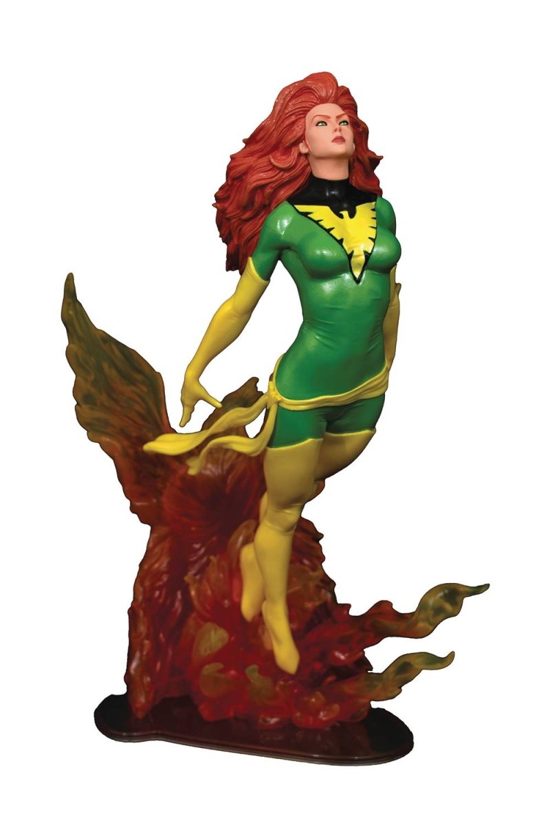 SDCC 2022 Marvel Gallery Green Outfit Phoenix PVC Statue - Walt's Comic Shop