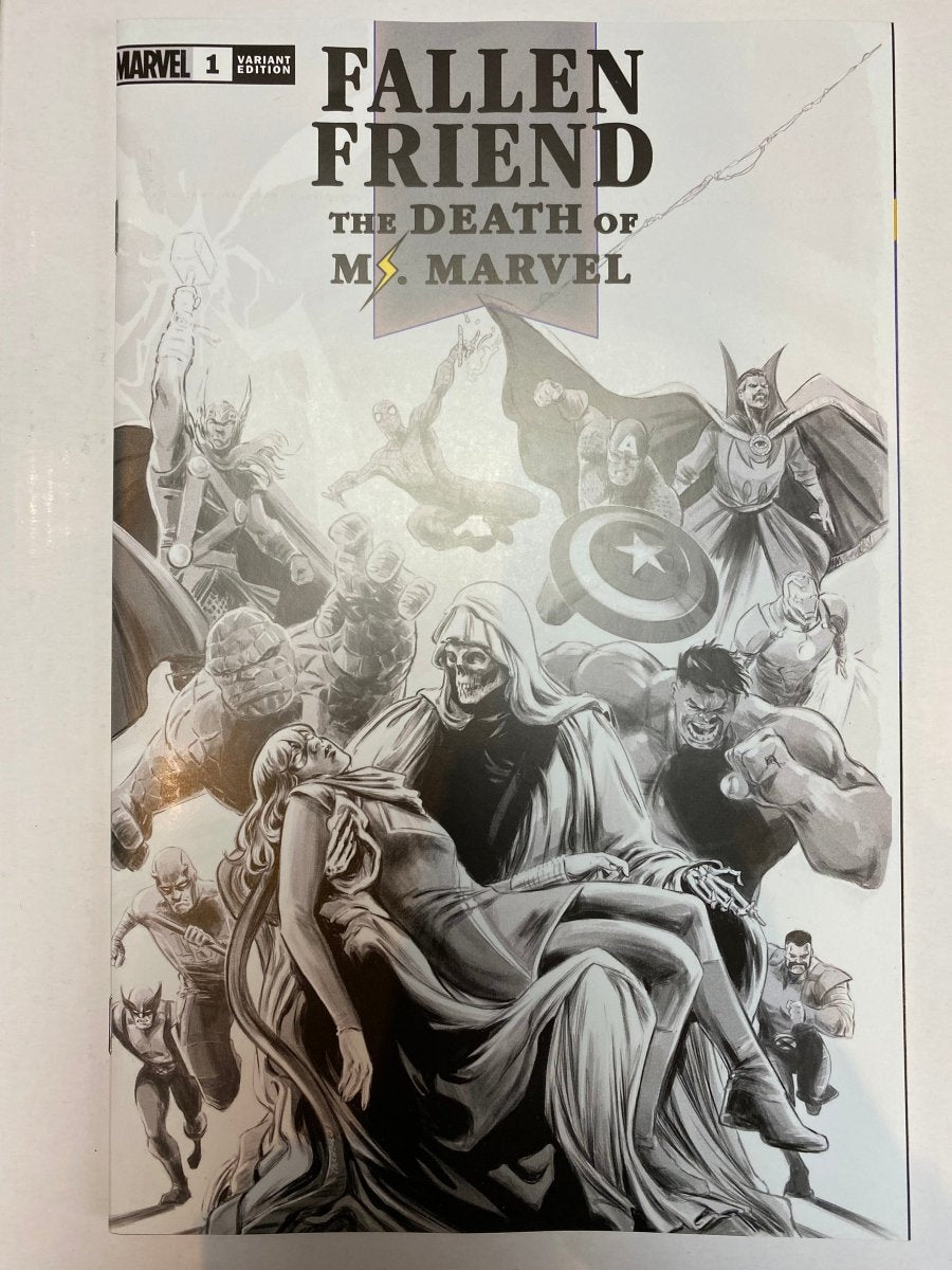 SDCC 2023 Fallen Friend #1 Carmen Carnero Variant (cover print slightly shifted) - Walt's Comic Shop