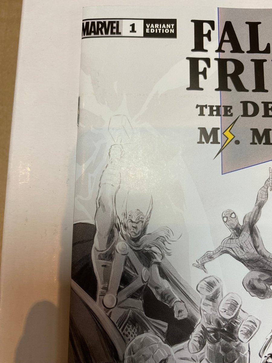 SDCC 2023 Fallen Friend #1 Carmen Carnero Variant (cover print slightly shifted) - Walt's Comic Shop