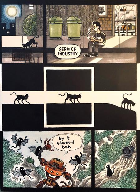 Service Industry by T. Edward Bak TP - Walt's Comic Shop