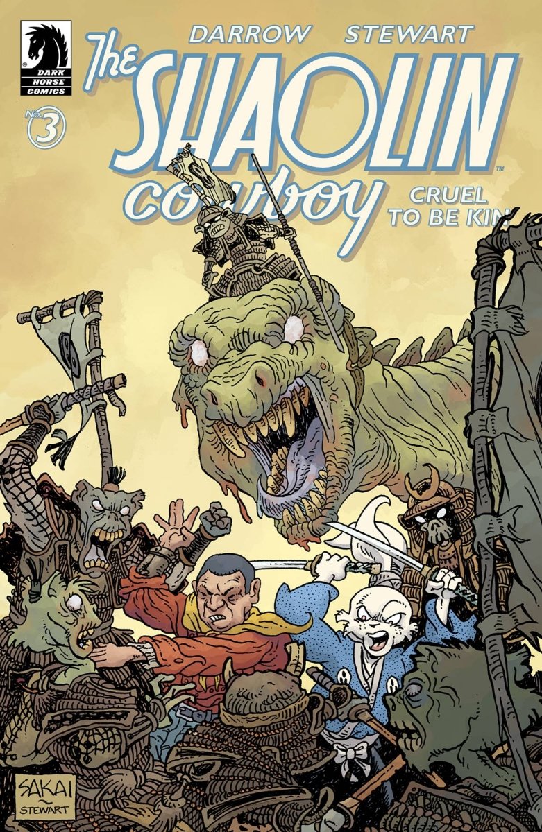 Shaolin Cowboy Cruel To Be Kin #3 (Of 7) Cover B Sakai - Walt's Comic Shop