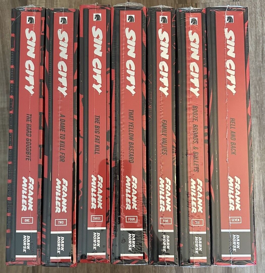 Sin City Deluxe HC Bundle inc. Volumes 1-7 - Walt's Comic Shop