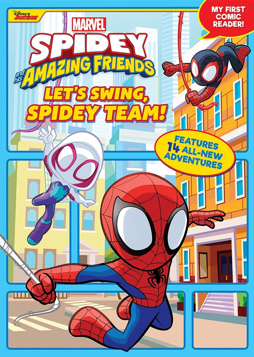 Spidey And His Amazing Friends Let's Swing, Spidey Team!: My First Comic Reader! - Walt's Comic Shop
