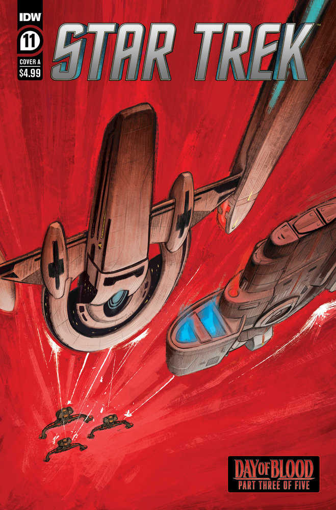Star Trek #11 Cover A (Ward) - Walt's Comic Shop