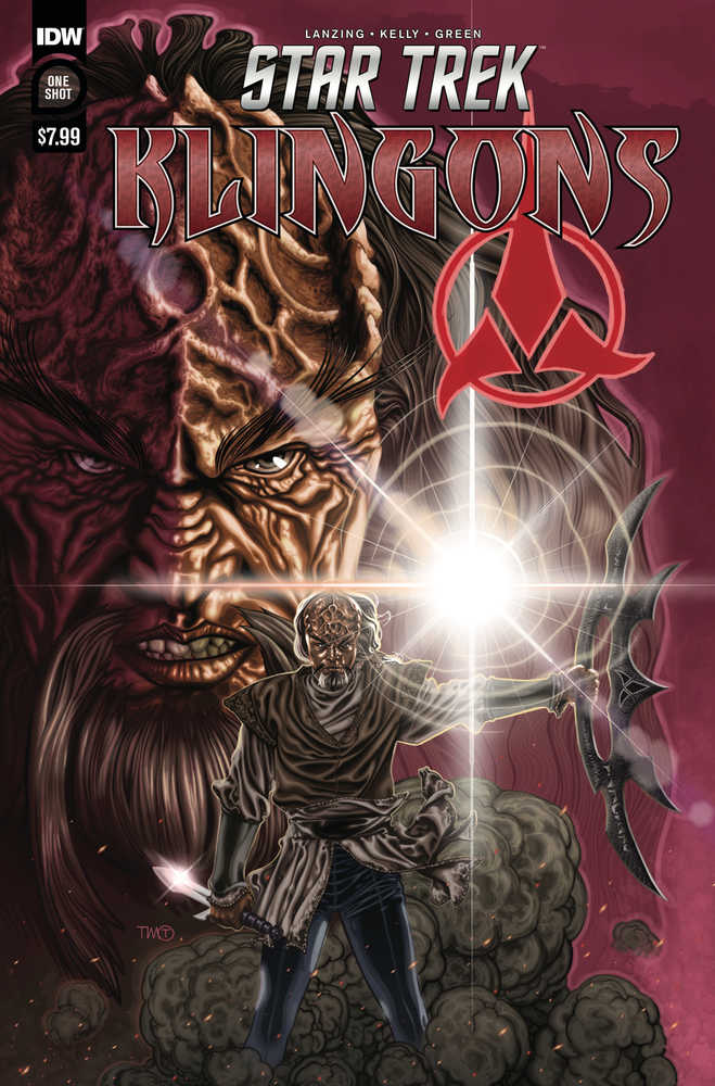 Star Trek Klingons One Shot Cover A Green - Walt's Comic Shop