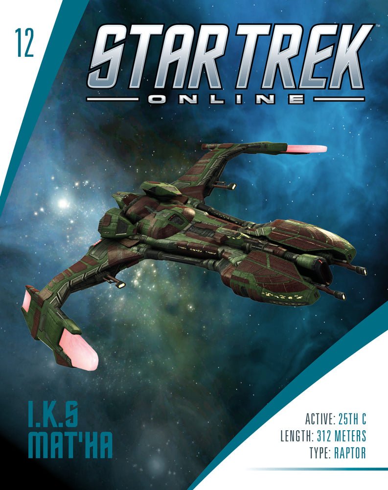 Star Trek Online Starships 12 Matha - Class Klingon Raptor - Walt's Comic Shop