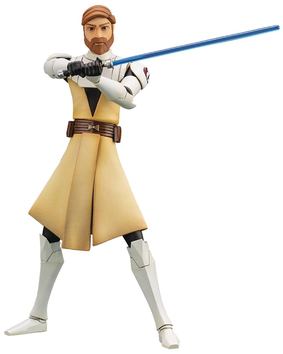 Star Wars Clone Wars Obi-Wan Kenobi ARTFX+ Statue - Walt's Comic Shop