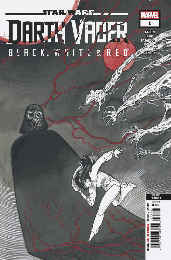 Star Wars: Darth Vader - Black, White & Red 1 Peach Momoko 2nd Print Variant - Walt's Comic Shop