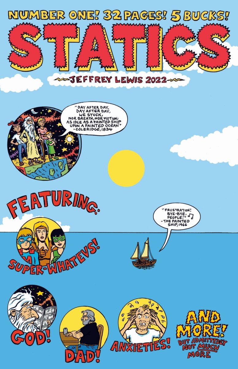 Statics by Jeffrey Lewis #1 - Walt's Comic Shop