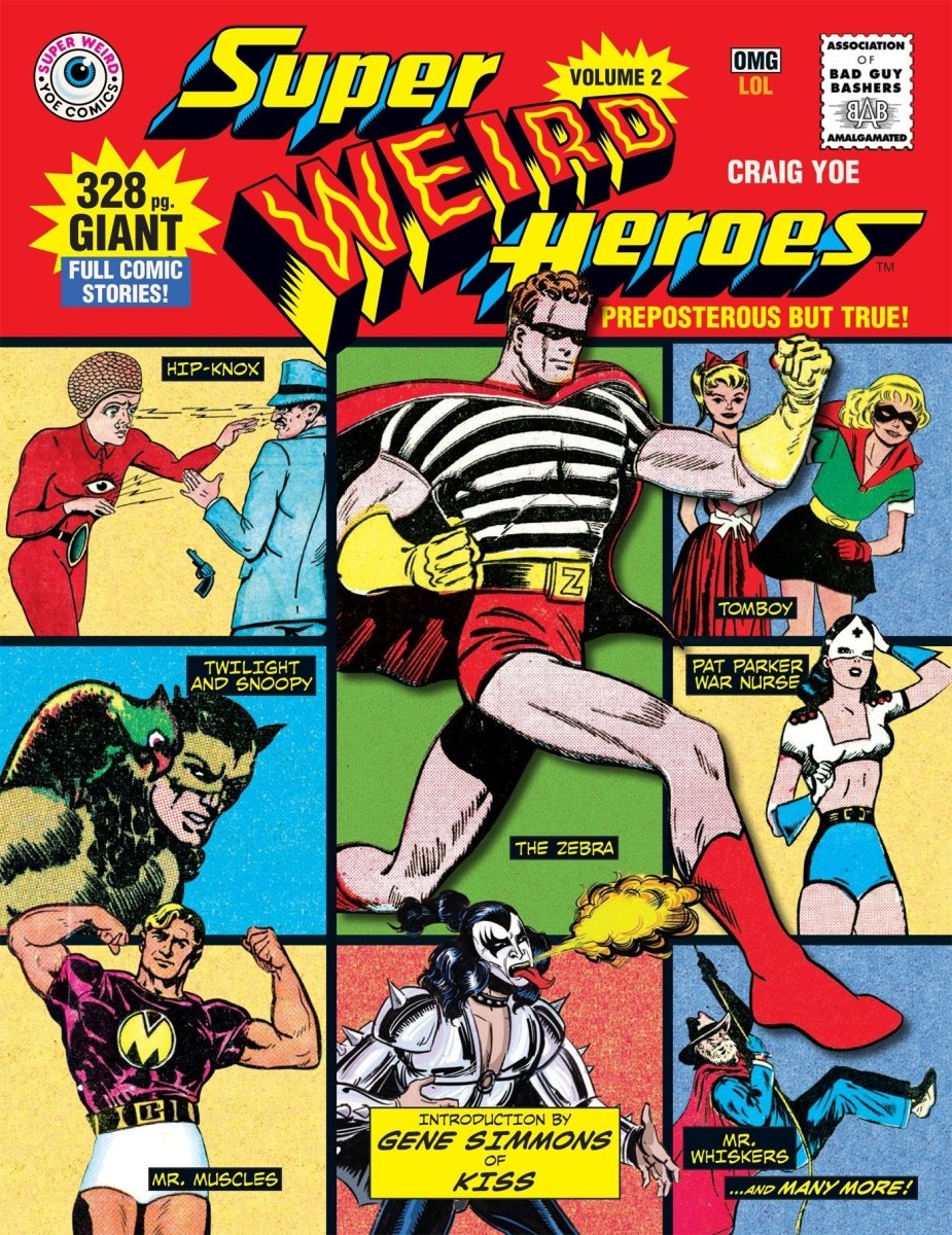 Super Weird Heroes: Preposterous But True! HC - Walt's Comic Shop €33.99, image size:925x1200