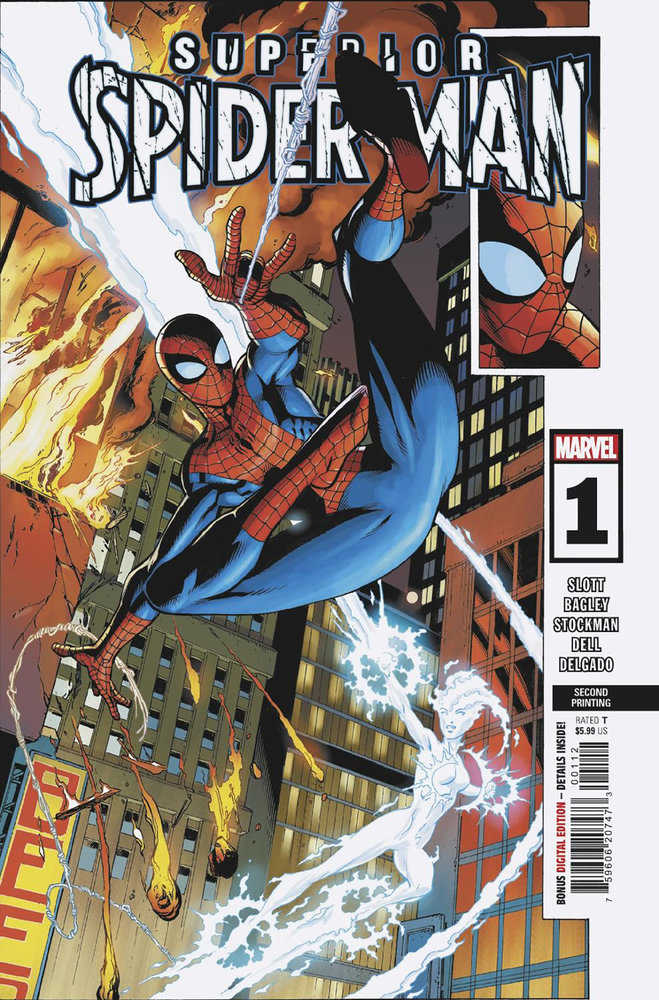 Superior Spider-Man #1 2nd Print Mark Bagley Variant - Walt's Comic Shop