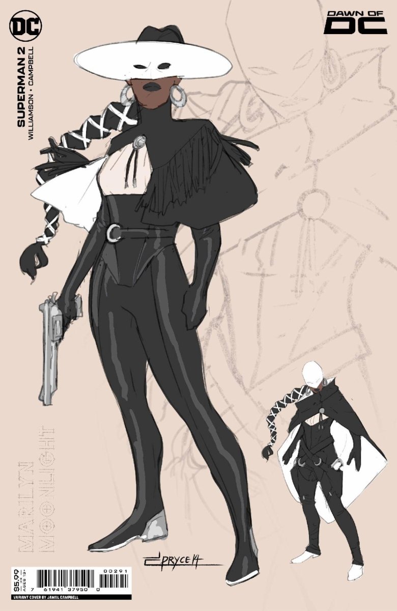 Superman #2 Cvr I Jamal Campbell Design Var - Walt's Comic Shop