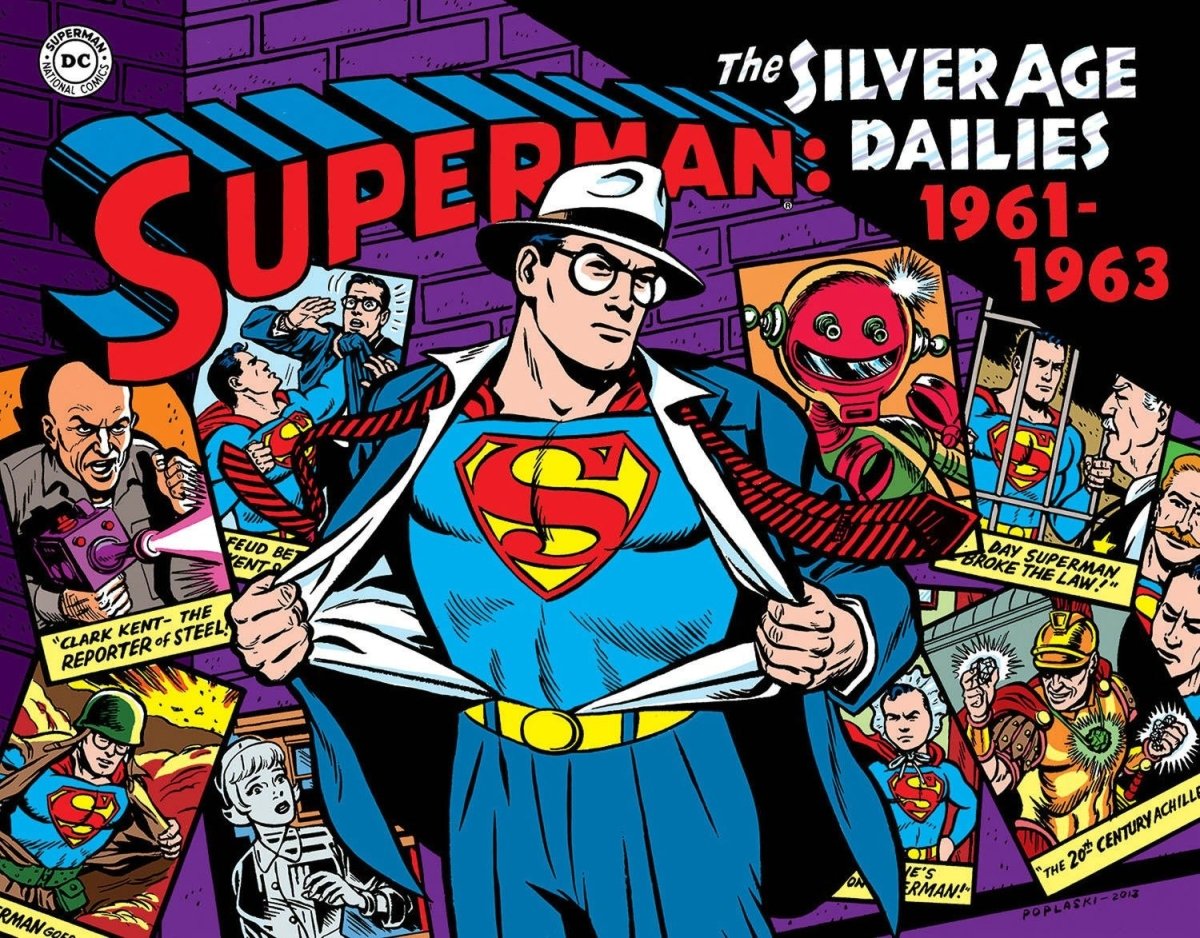 Superman: The Silver Age Newspaper Dailies Volume 2: 1961-1963 HC - Walt's Comic Shop