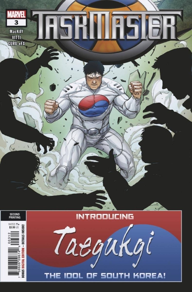 Taskmaster #3 (Of 5) 2nd Ptg Vitti Var *1st Taeguki* - Walt's Comic Shop