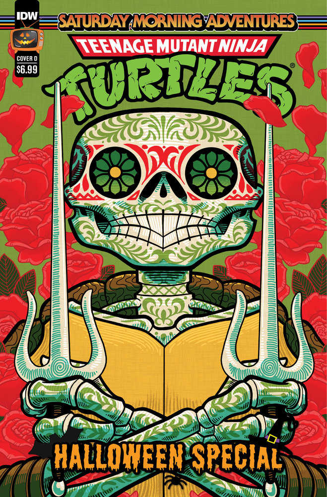 Teenage Mutant Ninja Turtles: Saturday Morning Adventures--Halloween Special Variant D (DíA De Los Muertos) - Walt's Comic Shop
