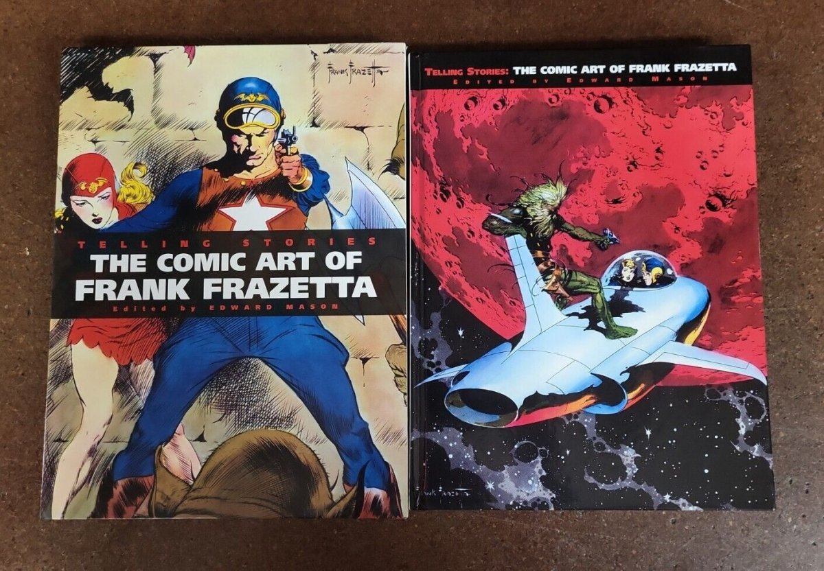 Telling Stories Classic Comic Art Of Frank Frazetta Deluxe HC (w/ Slipcase) - Walt's Comic Shop