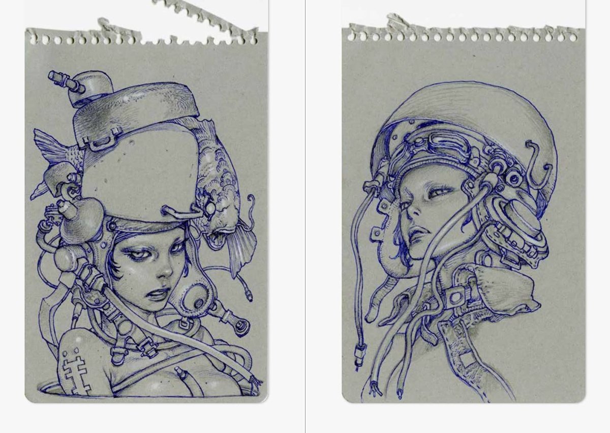 Terada Katsuya Sketch TP - Walt's Comic Shop