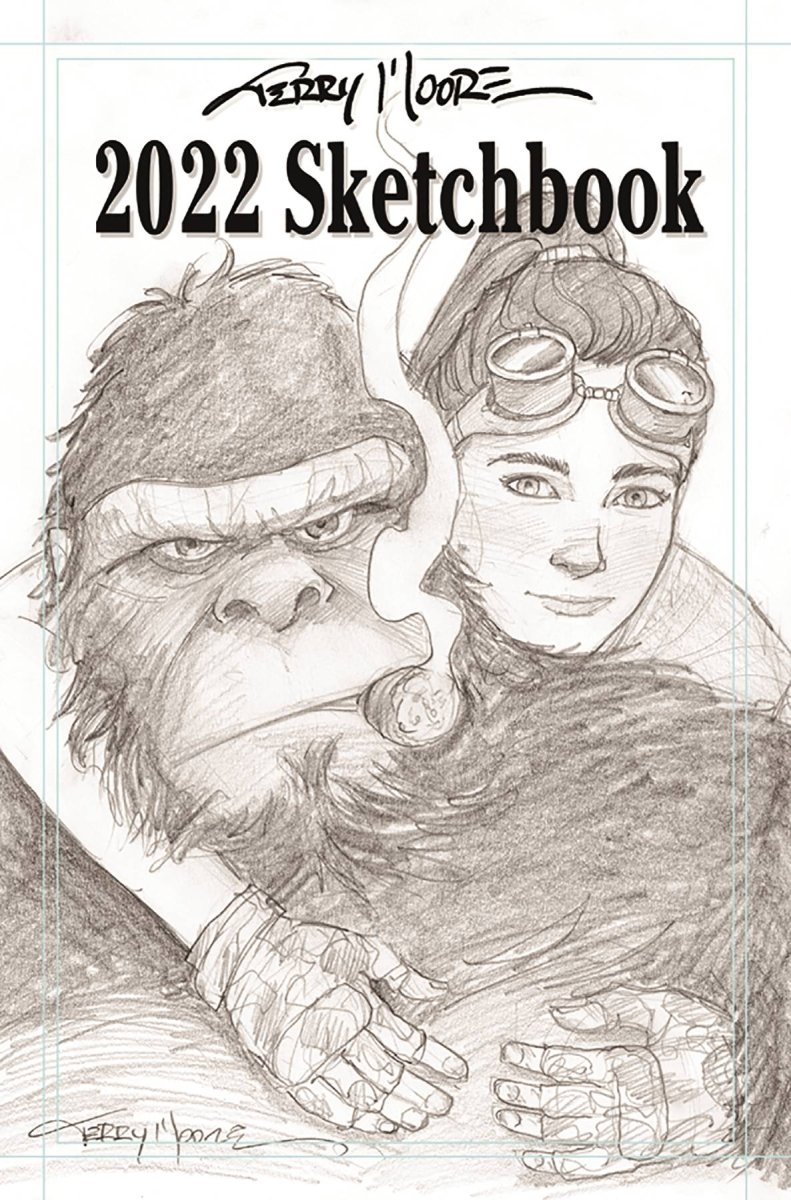 Terry Moore 2022 Sketchbook - Walt's Comic Shop
