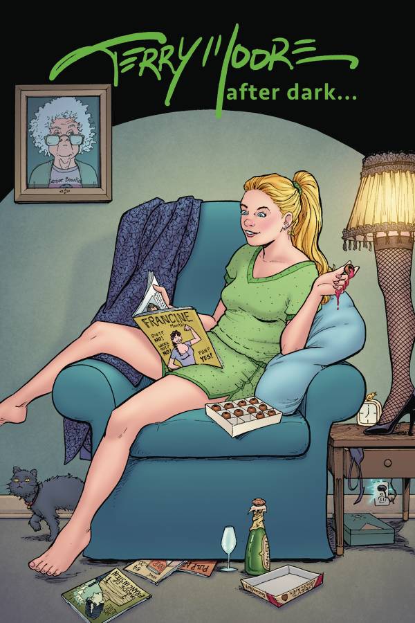 Terry Moore After Dark Art Book SC - Walt's Comic Shop