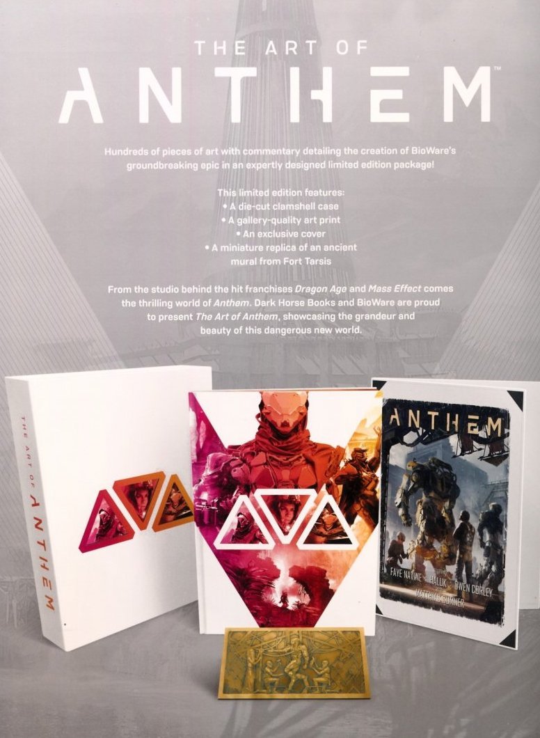 The Art of Anthem Limited Edition HC - Walt's Comic Shop