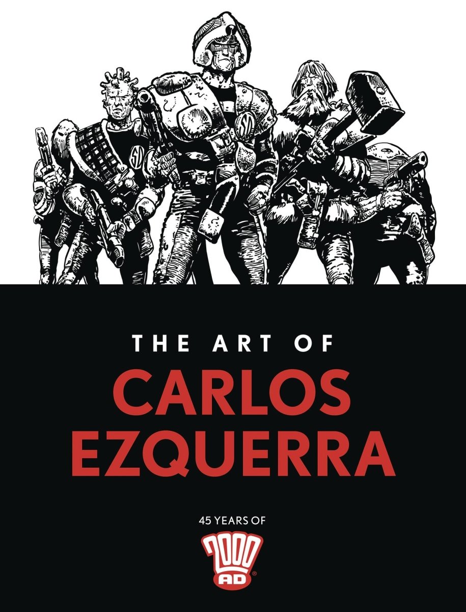 The Art Of Carlos Ezquerra HC - Walt's Comic Shop