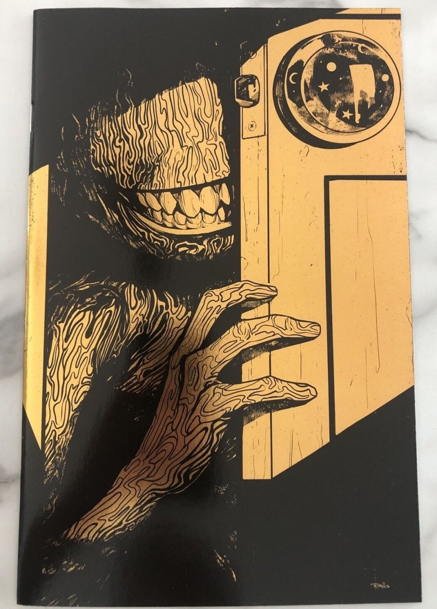 The Closet #1 James Tynion Tiny Onion Club Gold Foil Virgin Variant NM - Walt's Comic Shop