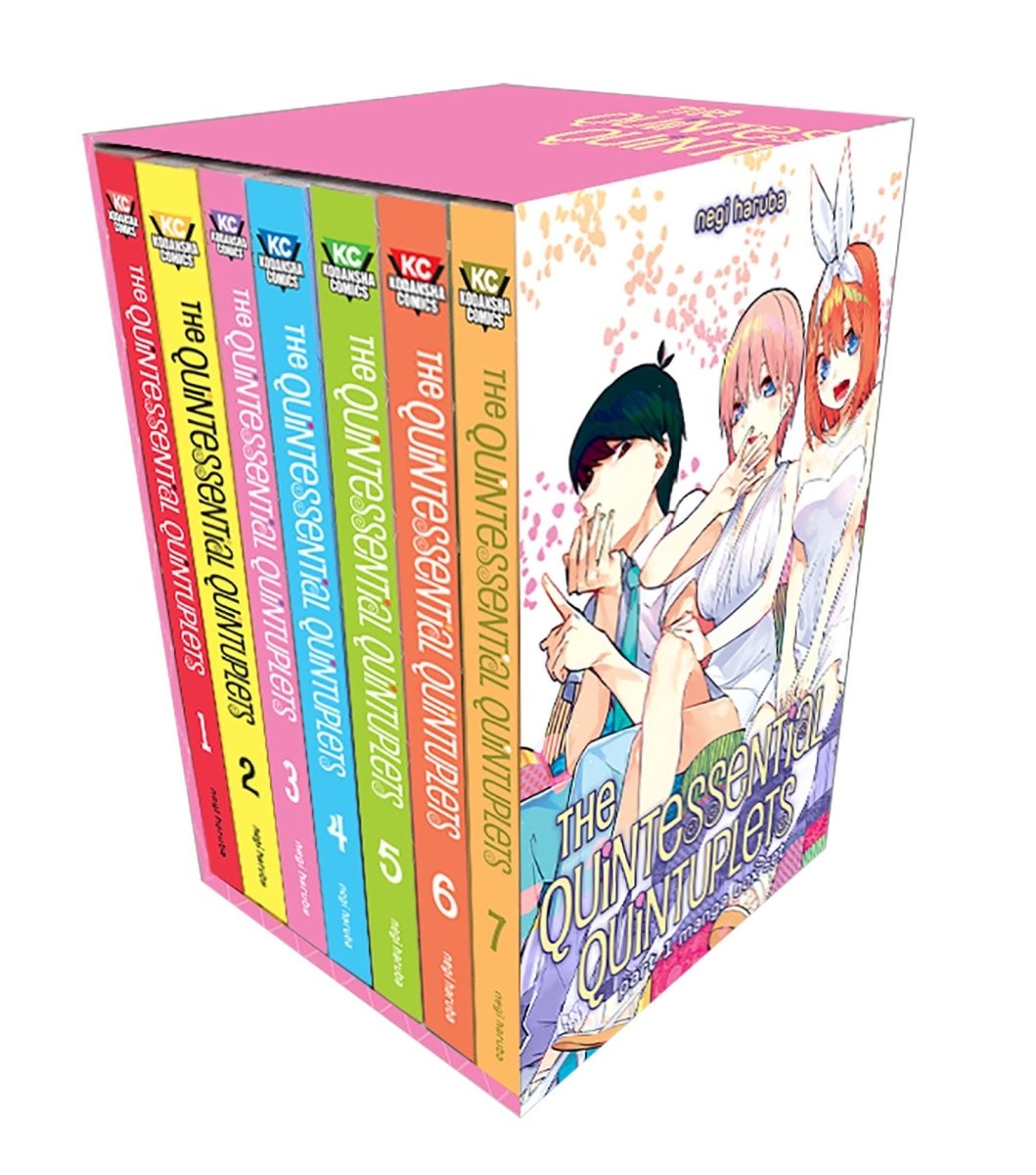 The Quintessential Quintuplets Part 1 Manga Box Set - Walt's Comic Shop
