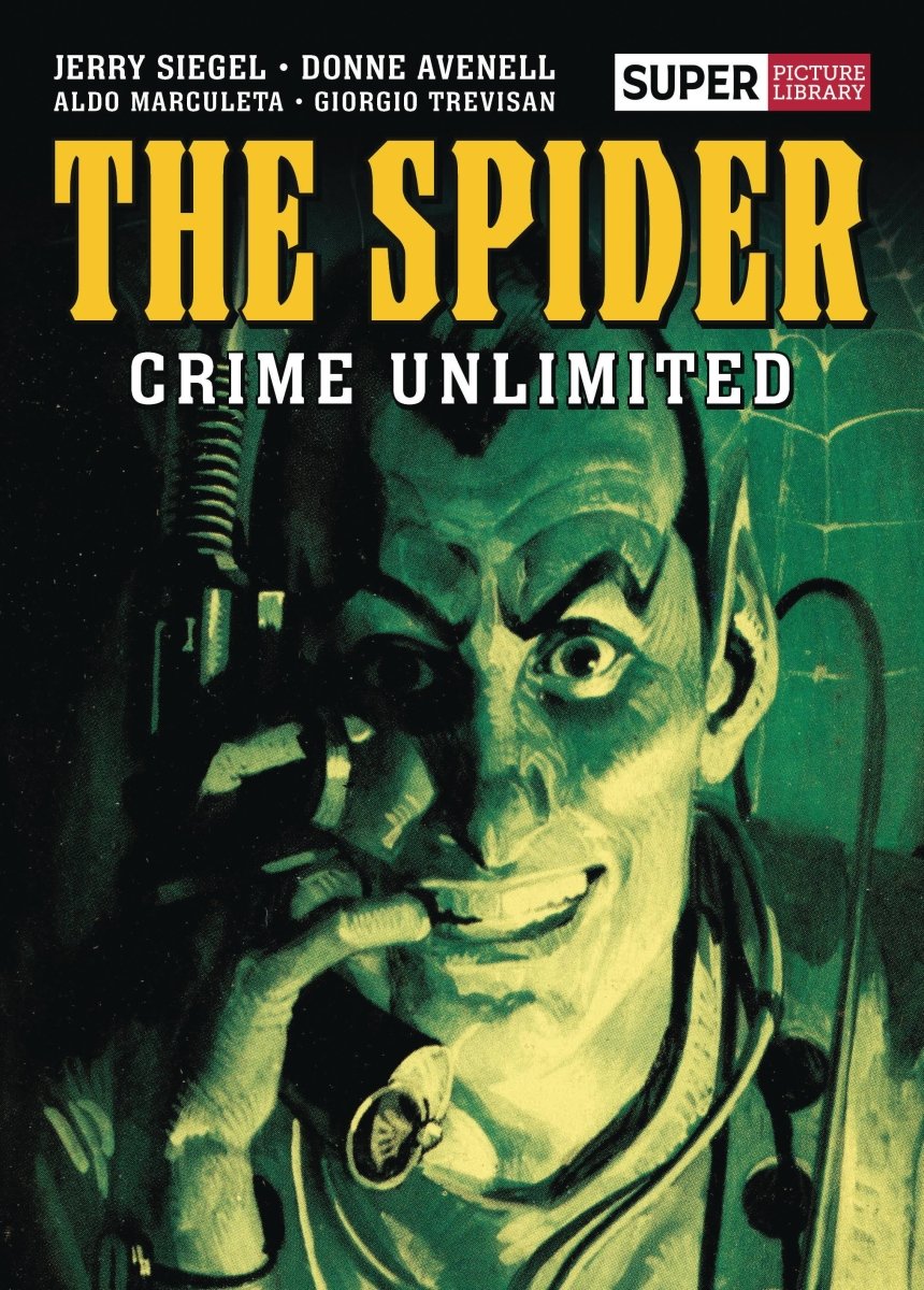 The Spider Crime Unlimited HC - Walt's Comic Shop