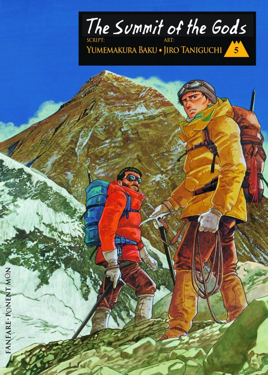 The Summit Of The Gods GN Vol 05 (Of 5) by Jiro Taniguchi - Walt's Comic Shop
