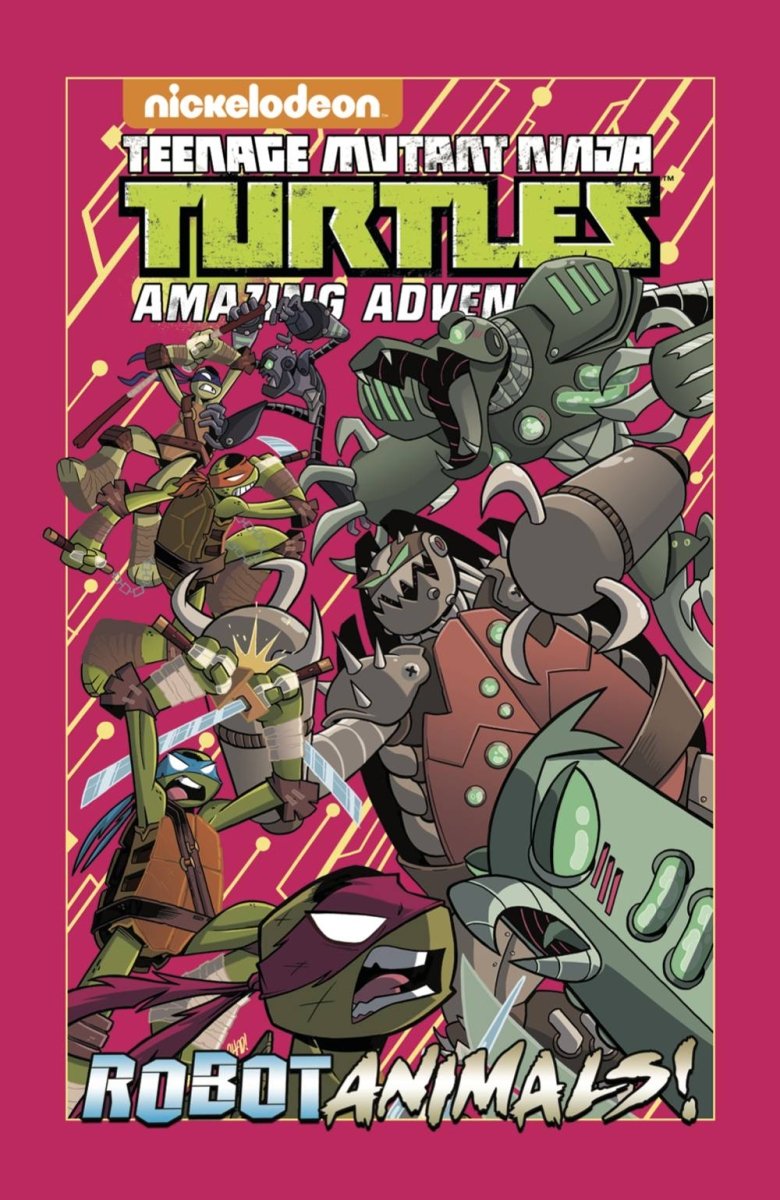 TMNT Adventures Robotanimals HC - Walt's Comic Shop