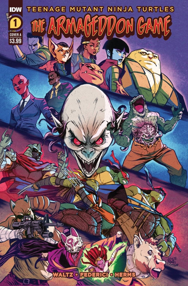 TMNT Armageddon Game #1 Cvr A Federici - Walt's Comic Shop
