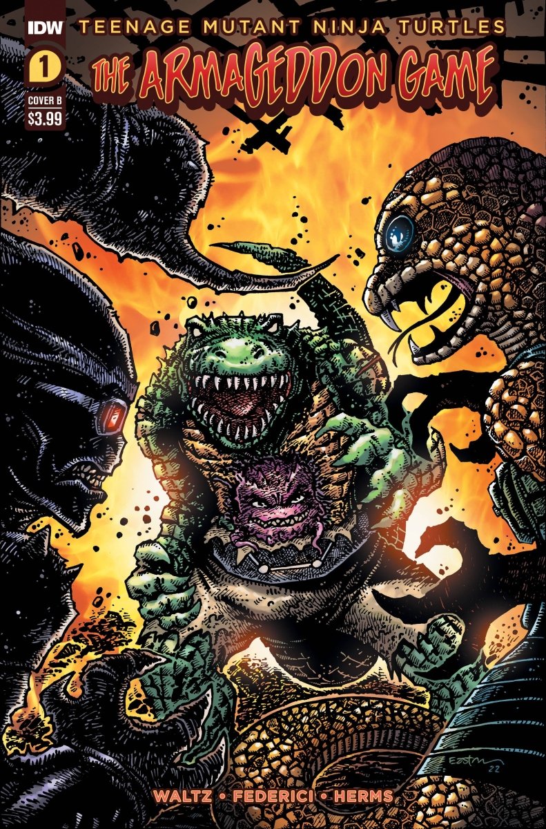 TMNT Armageddon Game #1 Cvr B Eastman - Walt's Comic Shop