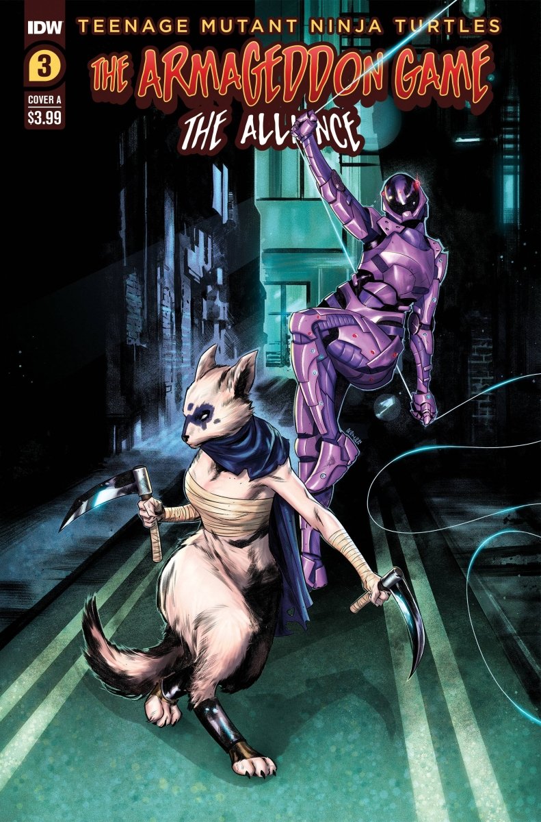 TMNT Armageddon Game Alliance #3 Cvr A Mercado - Walt's Comic Shop