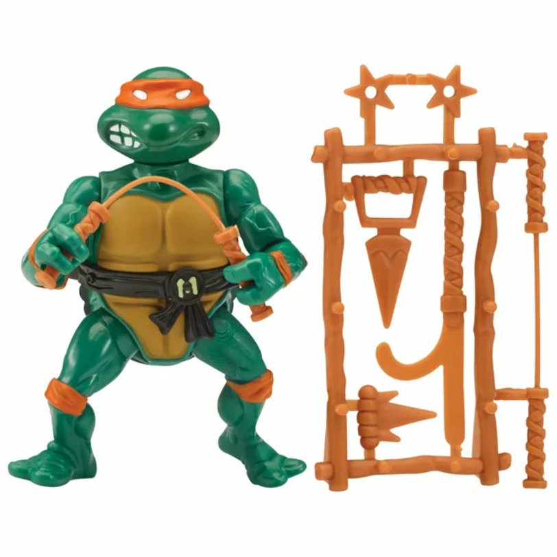 TMNT Classic Collection Basic Michelangelo Action Figure - Walt's Comic Shop