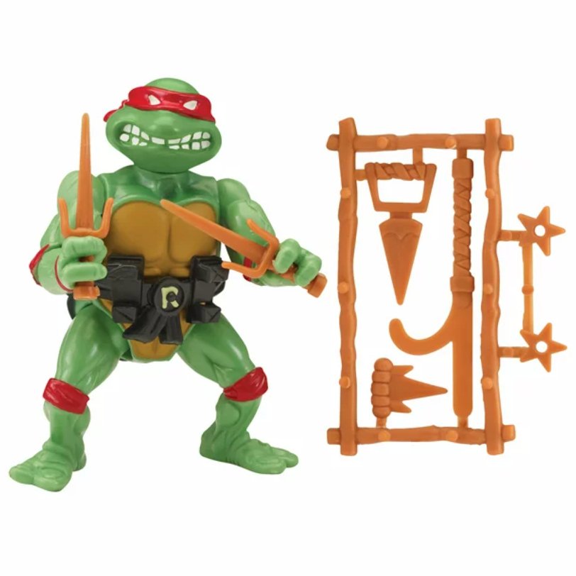 TMNT Classic Collection Basic Raphael Action Figure - Walt's Comic Shop