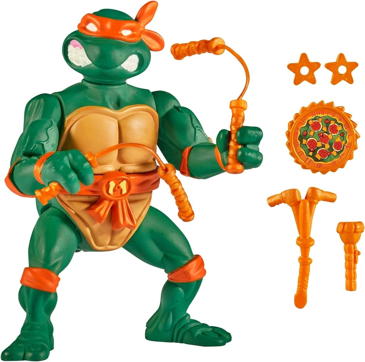 TMNT Classic Collection Michaelangelo With Storage Shell Action Figure - Walt's Comic Shop