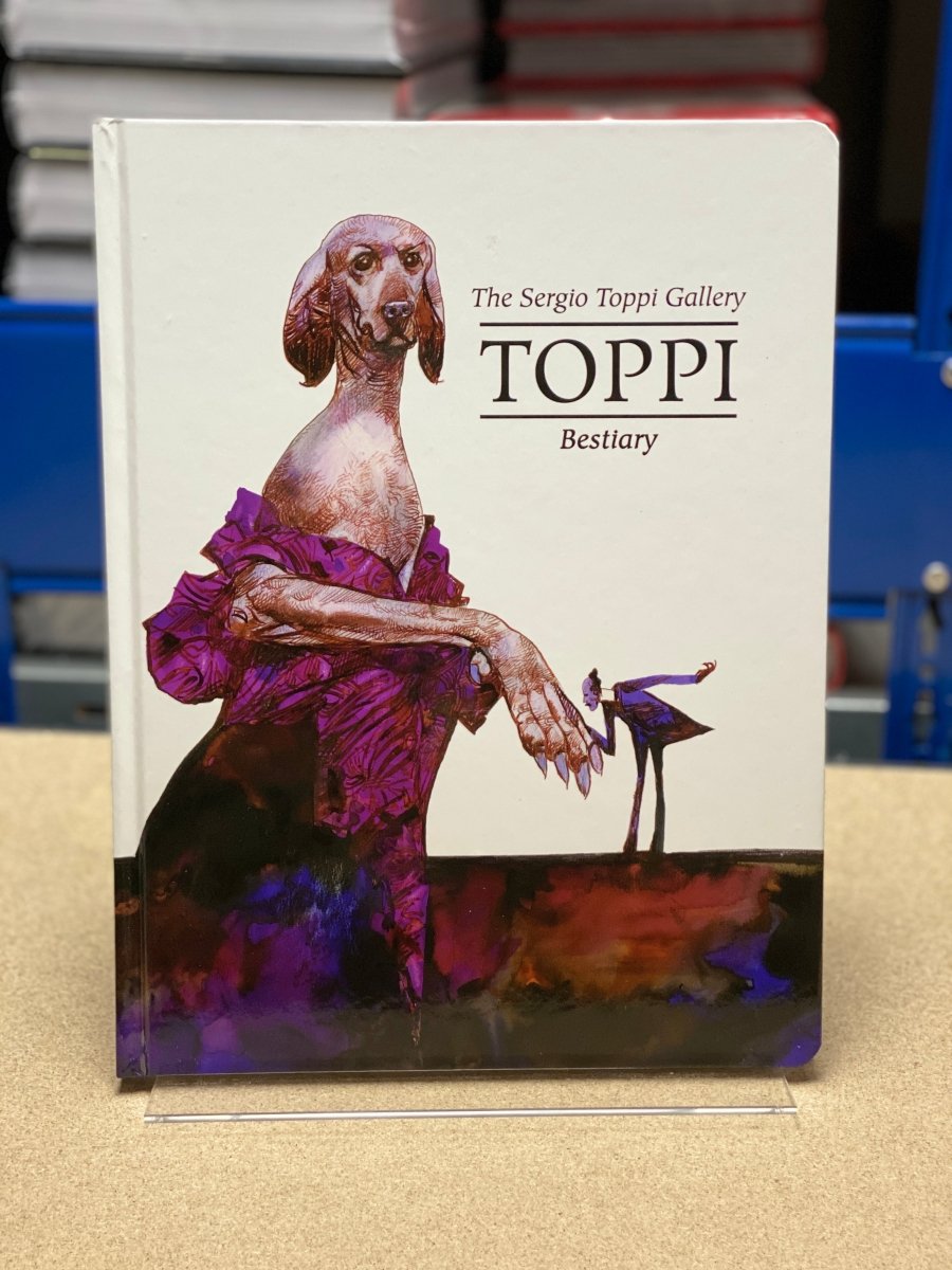 Toppi Gallery Bestiary HC - Walt's Comic Shop