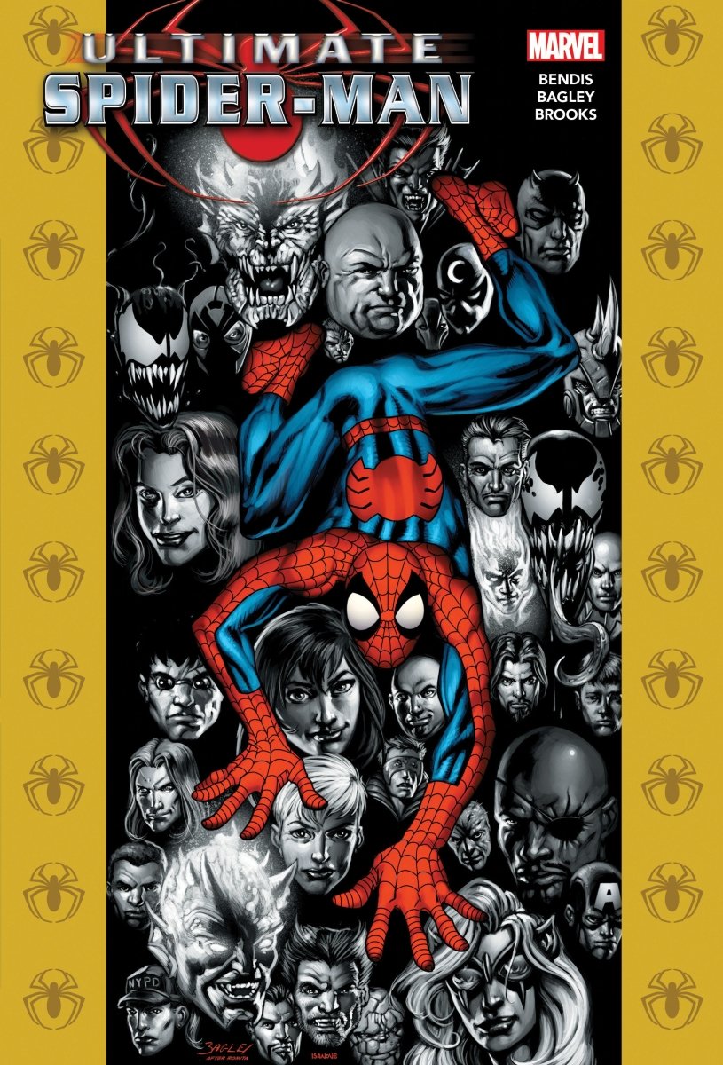 ULTIMATE SPIDER-MAN OMNIBUS VOL. 1 HC BAGLEY COVER (NEW PRINTING, DM ONLY)