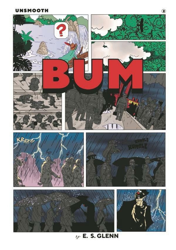 UNSMOOTH #2: BUM By E.S. Glenn TP - Walt's Comic Shop