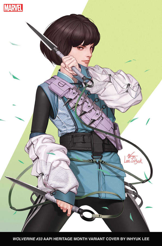 Wolverine #33 Inhyuk Lee Sister Dagger Aapi Heritage Month Variant - Walt's Comic Shop