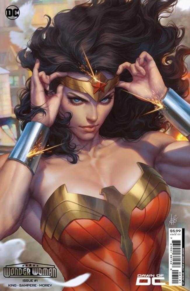 Wonder Woman #1 Cover B Stanley Artgerm Lau Card Stock Variant - Walt's Comic Shop