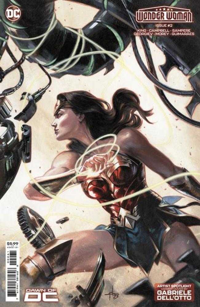 Wonder Woman #2 Cover D Gabriele Dell Otto Artist Spotlight Card