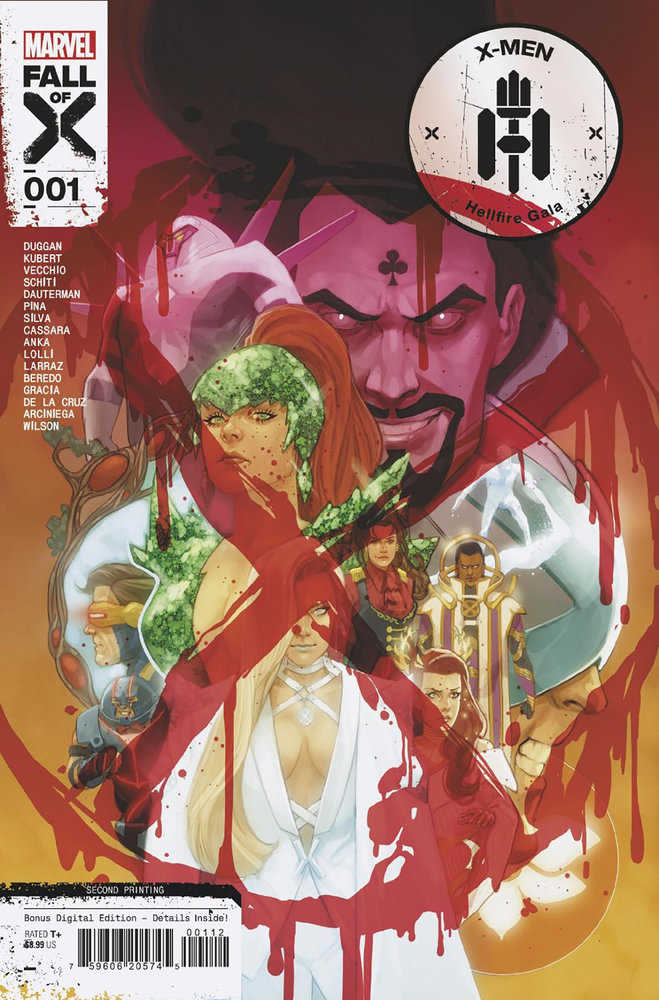 X-Men: Hellfire Gala 2023 #1 Phil Noto 2nd Print Variant - Walt's Comic Shop