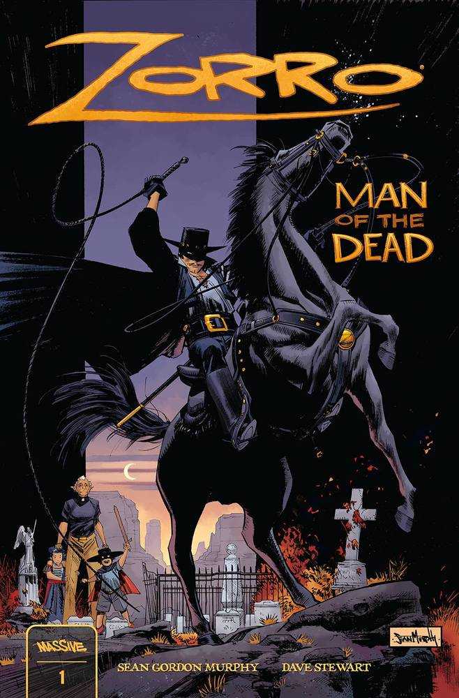 Zorro Man Of The Dead #1 (Of 4) Cover A Murphy (Mature) - Walt's Comic Shop